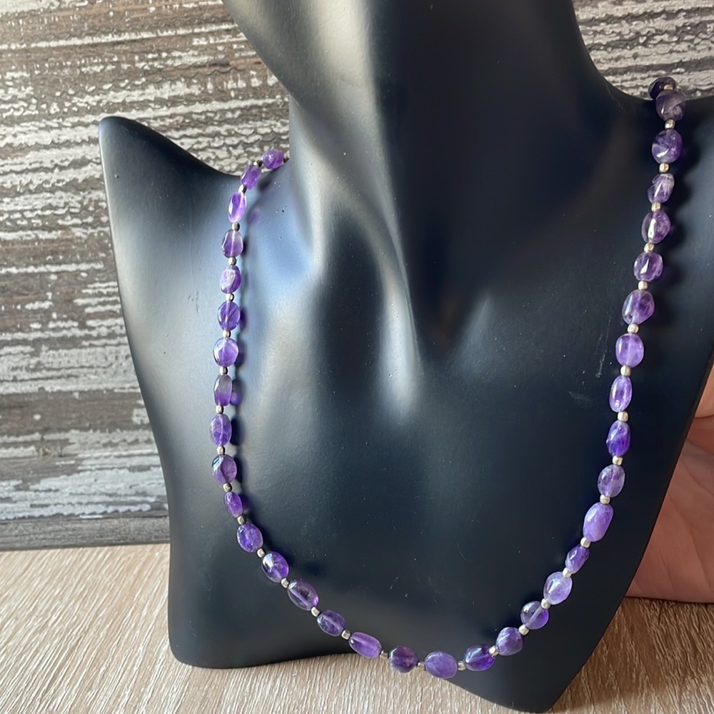 Vintage Amethyst Necklace